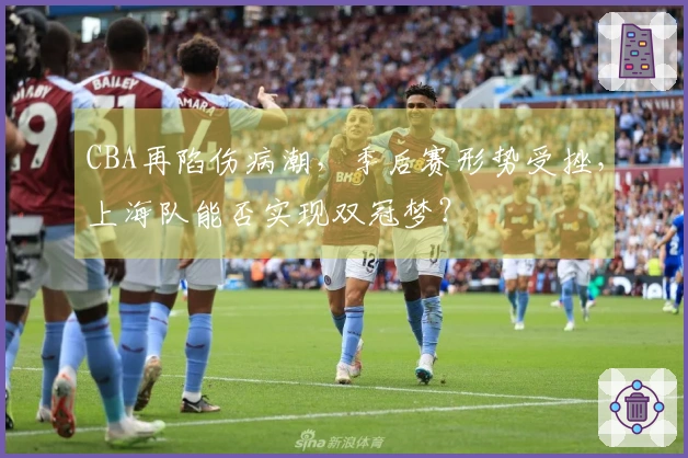 CBA再陷伤病潮，季后赛形势受挫，上海队能否实现双冠梦？