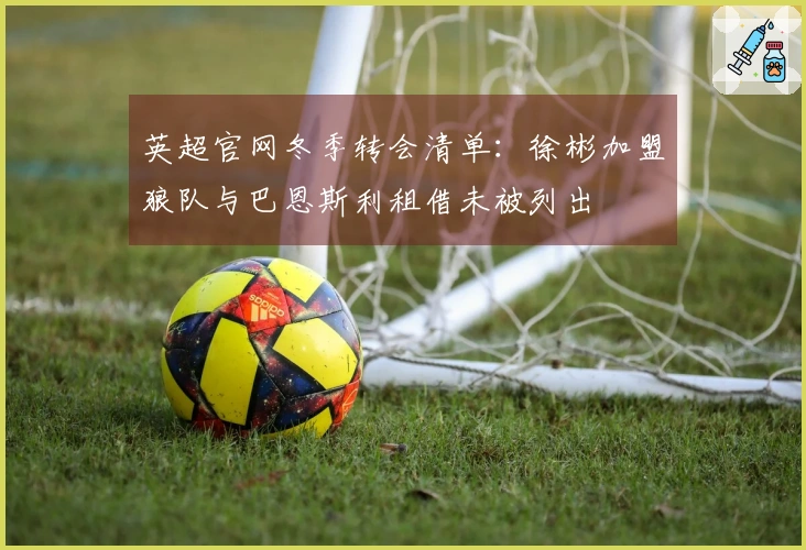 英超官网冬季转会清单：徐彬加盟狼队与巴恩斯利租借未被列出